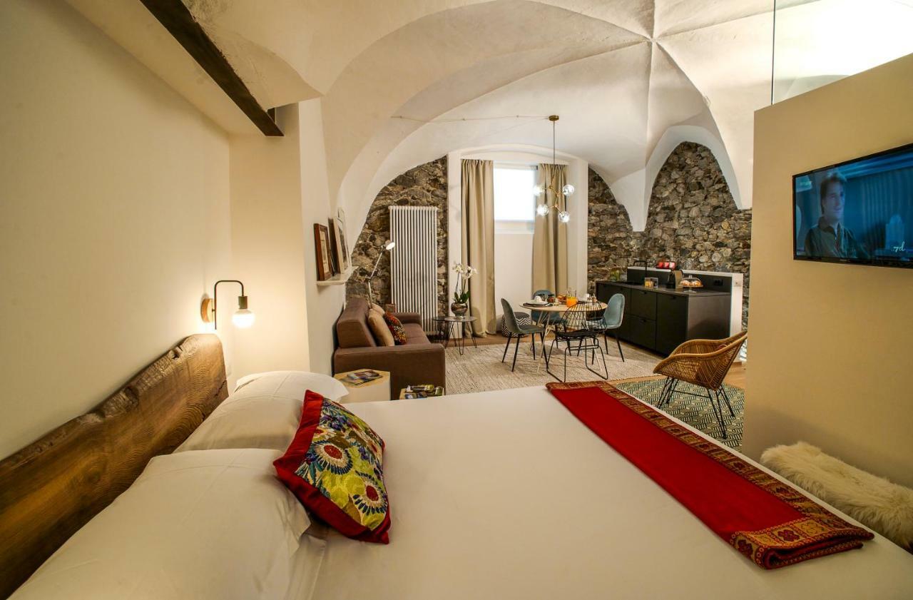 Palazzo Giani Lejlighed Chiavenna Eksteriør billede